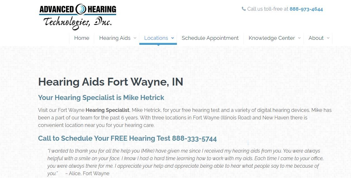 ADVANCED Hearing technologies