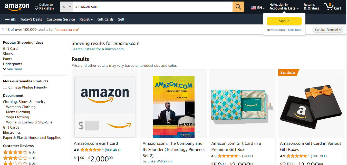 Amazon native shopping ads