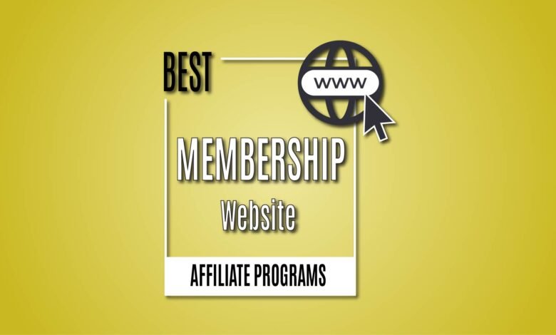 Membership Website Affiliate Programs